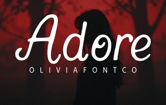 Adore: The Perfect Script Font for Handmade Labels and Shop Branding