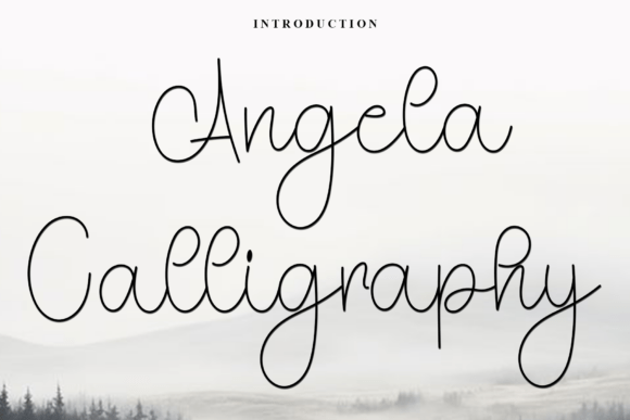 Angela Calligraphy: The Modern Typeface for Campaign Clarity
