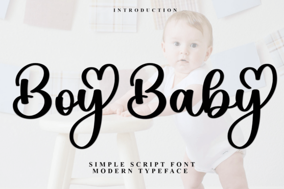 Boy Baby: A Festive Typeface for Holiday Branding