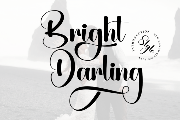 Bright Darling: The Modern Handwritten Typeface for Authentic Branding