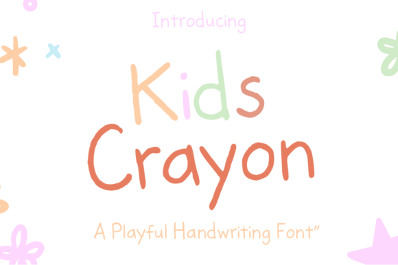 Bringing Whimsy to Life with the Kids Crayon Typeface