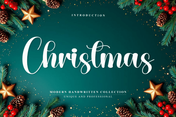 Christmas1: The Modern Script Typeface for Editorial Excellence