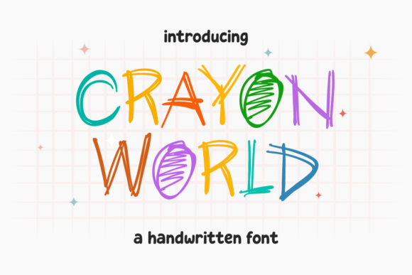 Crayon World: The Handwritten Typeface That Boosts Campaign Energy
