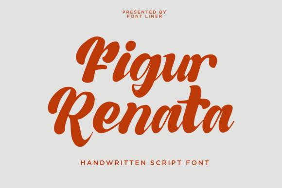 Figur Renata: The Handwritten Typeface for Modern Editorial Design