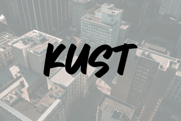 Kust: A Versatile Script Font for Editorial Design
