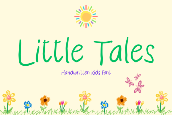 Little Tales: The Handwritten Font That Builds Trust