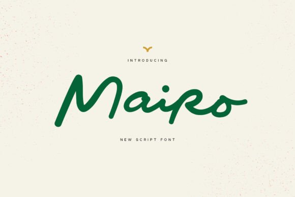 Mairo: The Handwritten Typeface That Elevates Small Business Branding