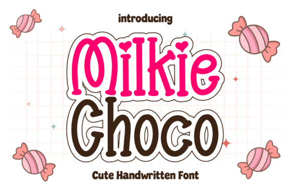 Milkie Choco: The Handwritten Typeface That Elevates Small Business Branding