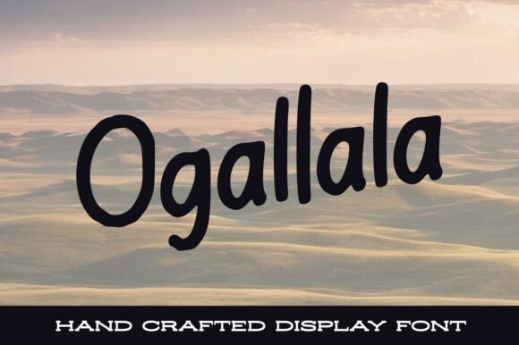 Ogallala: The Free-Spirited Typeface for Handmade Branding
