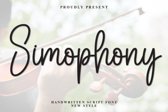 Simophony: The Handwritten Typeface That Elevates Your Brand Identity