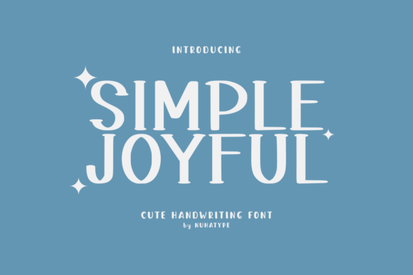 Simple Joyful: A Playful Typeface for Modern Web Design