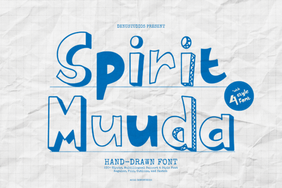 Spirit Muuda: The Creative Typeface That Transforms Campaign Visuals