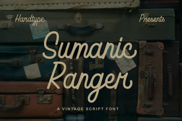 Sumanic Ranger: A Vintage Script Typeface for Bold Campaigns