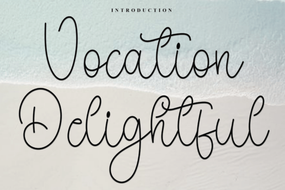 Vocation Delightful: A Premium Script Font for Polished Branding