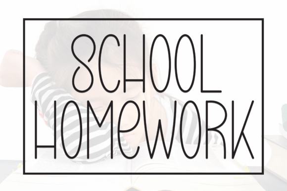 Why School Homework Is the Perfect Handwritten Font for Editorial Design
